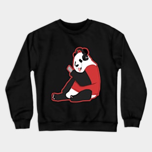 Panda Music Crewneck Sweatshirt